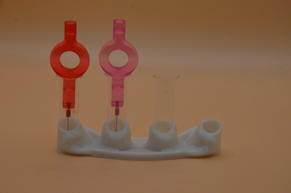 Travel stand for Curaprox interdental brush